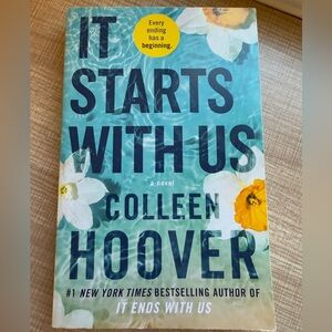 ‘It Starts With Us’ Colleen Hoover book - brand new